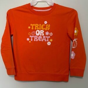 Cat & Jack Orange Trick or Treat Sweatshirt